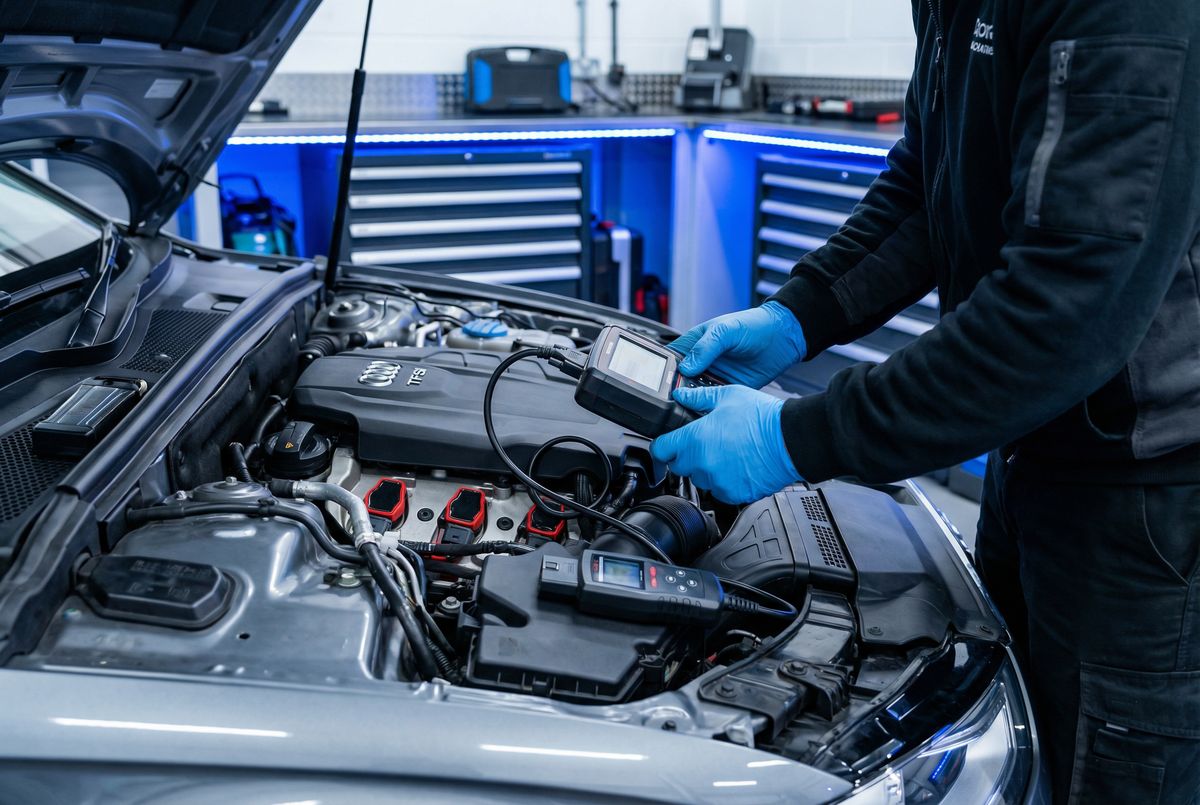 母狗园奥迪A4发动机检修视频教程